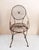 Antique Garden Chair in Wrought Iron, 1870 For Sale - Image 3 of 9
