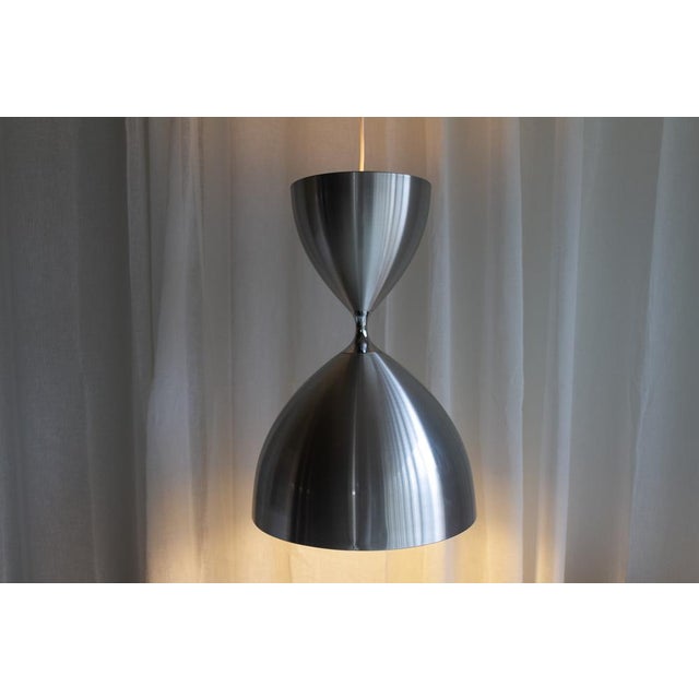 Mid-Century Modern Vintage Danish Vega Pendant Light by Jo Hammerborg for Fog & Mørup, 1960s For Sale - Image 3 of 18