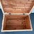1950s Rustic White Pine Cedar Lined Blanket Chest Trunk For Sale In New York - Image 6 of 7