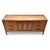 1960s mid-century modern Broyhill Emphasis nine-drawer walnut dresser with sculpted pulls. The three center drawers are...