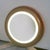 Mid-Century Modern Italian Round Mirror with Teak Frame, 1960s For Sale - Image 3 of 7