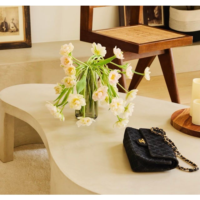 Iconic Vintage denim Chanel flap bag from the mid 1990s at the height of the denim Chanel supermodel era. A classic bag...