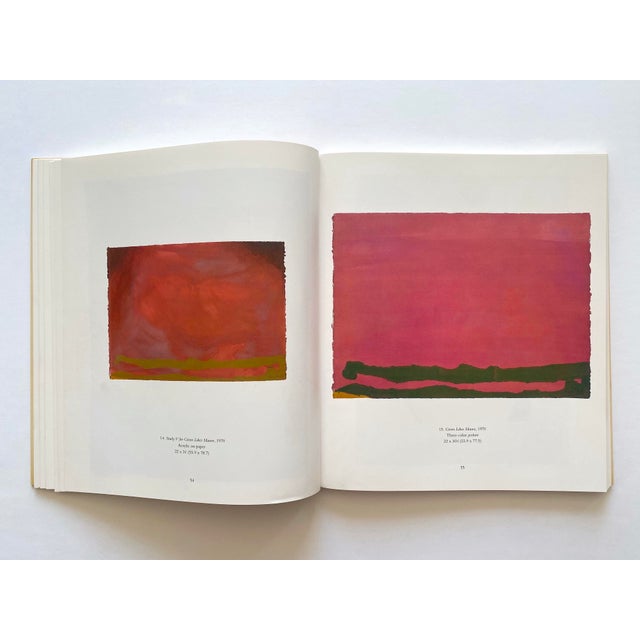 Various Artists " Helen Frankenthaler : Prints " Vintage 1993 First Edition Abstract Expressionist Lithograph Print Exhibition Art Book For Sale - Image 4 of 12