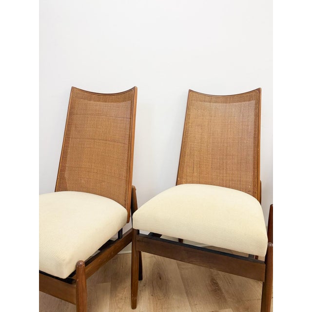 Kodawood MCM Dining Chair William Hinn Style Exoskeleton Upholstered Seating For Sale - Image 12 of 14