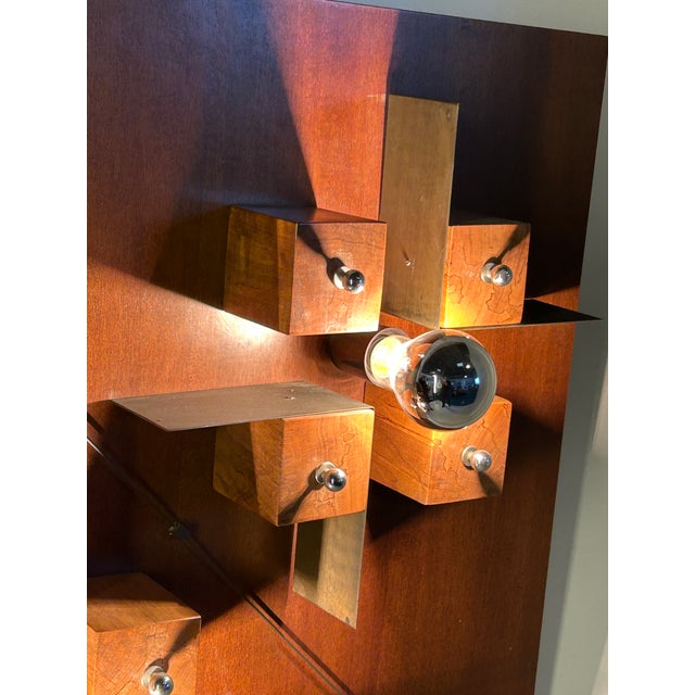 Large Arabesque Light Panel from Hit Proposal, 1970s For Sale - Image 12 of 18