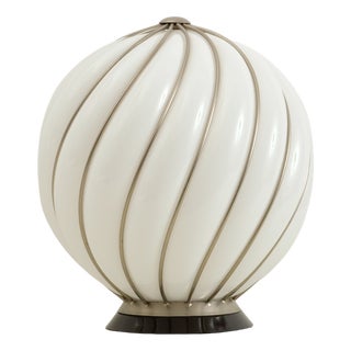 Vintage Table Lamp by Adolf Loos for Veart Murano, Italy, 1960s For Sale