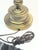 Vintage Stiffel Hollywood Regency Brass & Ivory Enamel Pineapple Table Lamp No For Sale - Image 12 of 13