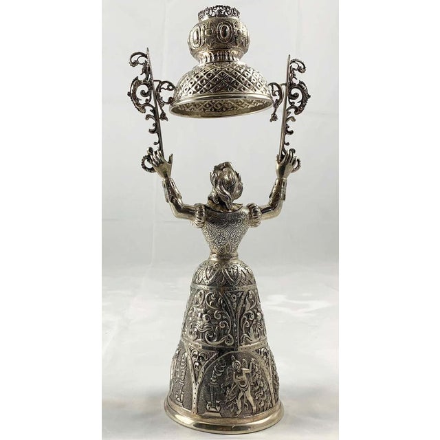 19th Century Silver Wager Cups, Set of 2 For Sale - Image 11 of 12