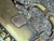 Victorian Victorian Brass Tray on Custom Base as Side Table For Sale - Image 3 of 6