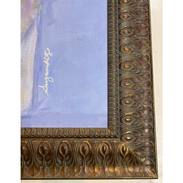 Wood Rose Floral Still Life Painting Print, Custom Frame For Sale - Image 7 of 16