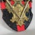 Wood Shield Heraldic Coat of Arms in Wood and Velvet with Brass by Ignoto for Ignoto For Sale - Image 7 of 11