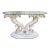 Neo-Classical Style Cerused and Carved Wood Cornucopia Form Console Table For Sale