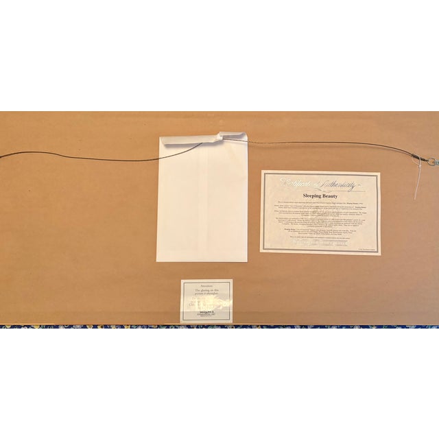Disney Sleeping Beauty Cast of Characters Limited Edition Sericel, Professionally Framed. "Sleeping Beauty Cast of...