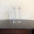 Mid 20th Century Mid Century Beveled Lucite Candle Holders - a Pair For Sale - Image 5 of 5
