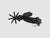 Kick up the western vibes in your décor with this single antique western charro cowboy spur. · 5.5” long x 3” wide x 2”...
