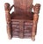 American Early 1900s Antique Indian Style Chair With Kachina's For Sale - Image 3 of 7