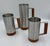 1960s Danish Modern Tiki Era Royal Selangor Pewter & Teak Mug Tankard Steins - Set of 3 For Sale - Image 4 of 9