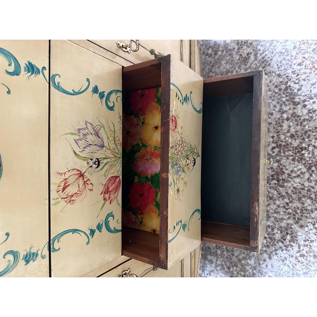 Baroque Venetian Painted Cabinet For Sale - Image 11 of 15