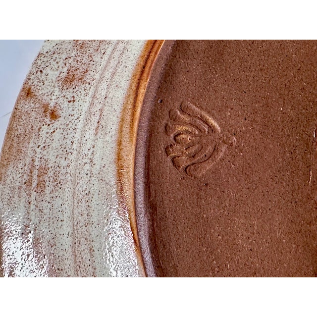 Studio Ceramic Plate by Helma Klett, Germany, 1980s For Sale - Image 4 of 9