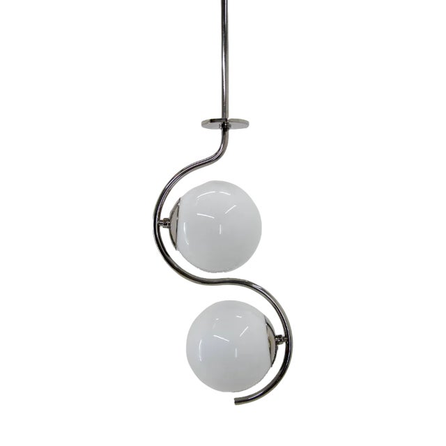 Functionalist Pendant Light from Hala, 1930s For Sale
