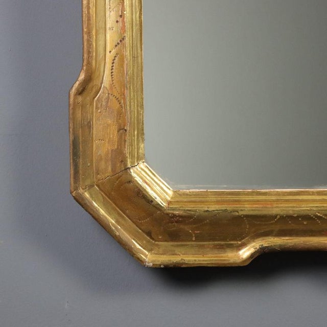 19th Century Giltwood Cabaret Mirror, Italy For Sale - Image 6 of 9
