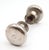 Mid 20th Century Pair of Vintage 1.625 In. Nickel Plated Brass Door Knobs For Sale - Image 5 of 5