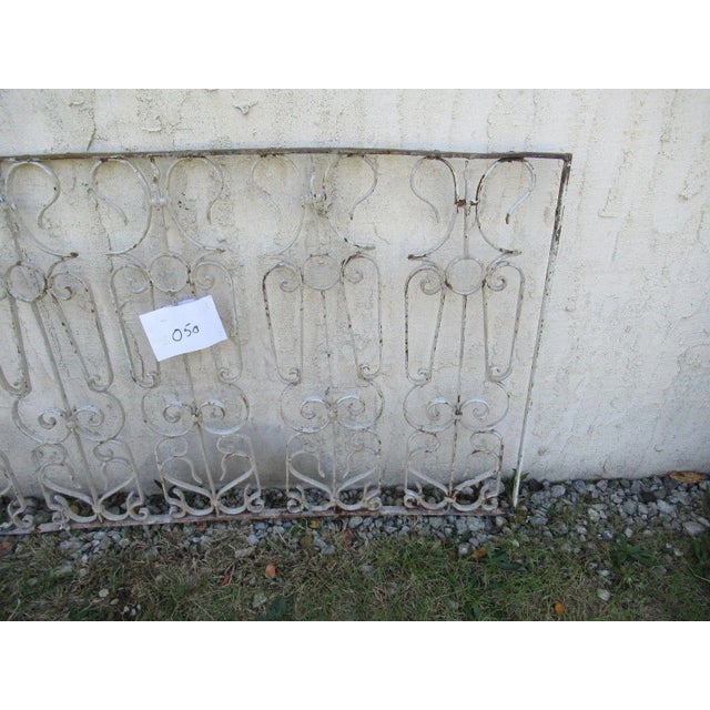 Antique Victorian Iron Gate For Sale - Image 4 of 6