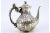 Silver Coffee Pot with Relief Engraving and Handle Lid with Dragon Figure, in Very Good conditions. Designed 1890 to 1919...