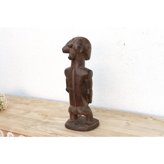 1960s Authentic Carved African Ancestor Figure For Sale - Image 5 of 9