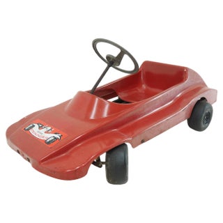 Mid-Century Kids Mechanical Pedal Car, 1960s For Sale