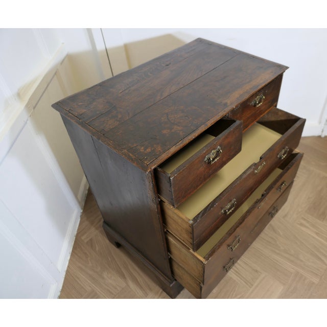 18th Century Period Oak Chest of Drawers For Sale - Image 6 of 6