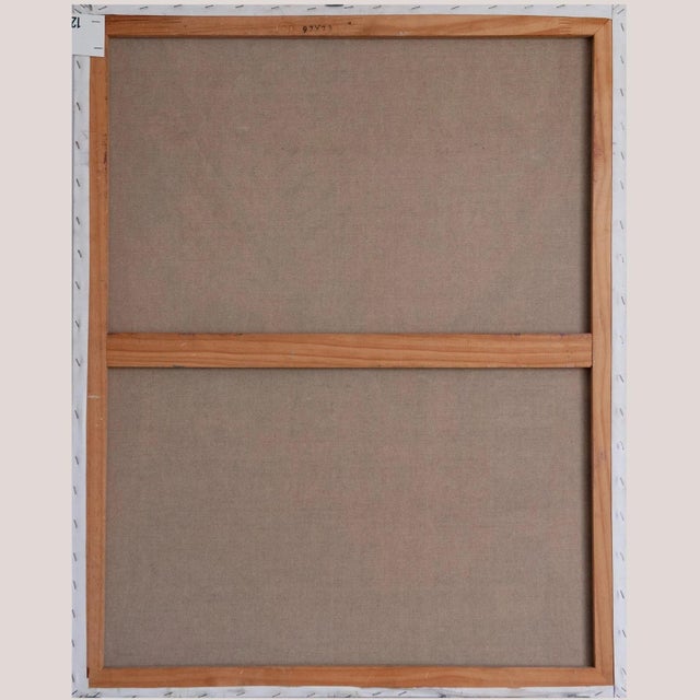 1990s C Bravo, Expressionist Composition, 1990s, Oil on Canvas For Sale - Image 5 of 7