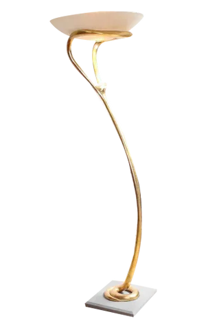 Cobra Floor Lamp with Swarovski Crystal from ISA Corsi