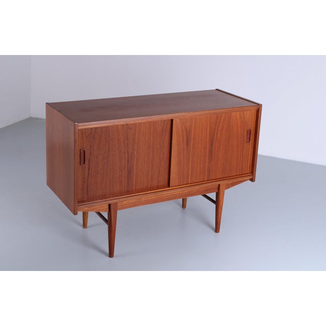 Small Danish Teak Sideboard from Fristho, 1950s For Sale - Image 11 of 17