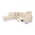 Conseta Corner Sofa in Beige, Cream, and Sand Fabric with Chrome Legs from Cor For Sale - Image 4 of 15