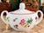 French Provincial Vintage 1970s Christian Dior "Provence" Hand-Painted Porcelain Covered Sugar Bowl For Sale - Image 3 of 7