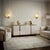 This leaf-shaped wall light is beautifully designed, entirely gold-colored with a vertical rib. Refinement and class,...