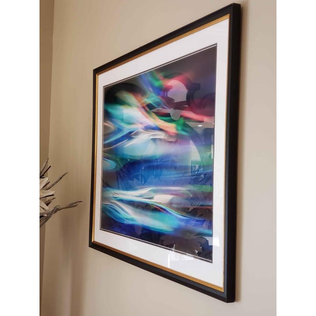 The composition is characterized by smooth, fluid lines and a dreamlike quality. It is designed to capture the "essence"...