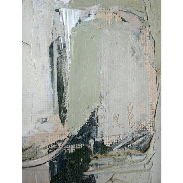 1970s Robert Elibekyan Portrait. 1975, Oil on Plywood, 32x27, 5 Cm For Sale - Image 4 of 6