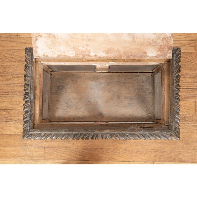 18th Century Italian Painted and Parcel Gilt Reliquary Box For Sale - Image 12 of 13