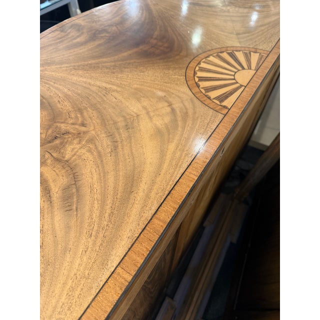 Burton Ching Georgian Demi-Lune Commode For Sale - Image 9 of 12