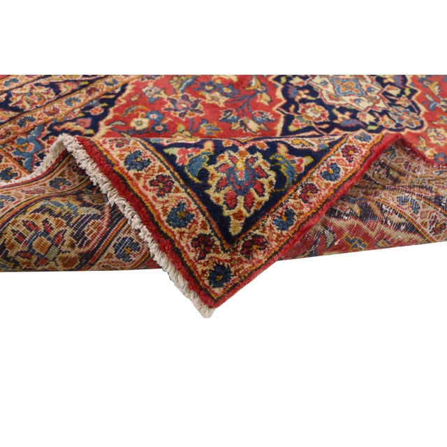 Middle Eastern Rug in Wool For Sale - Image 4 of 5