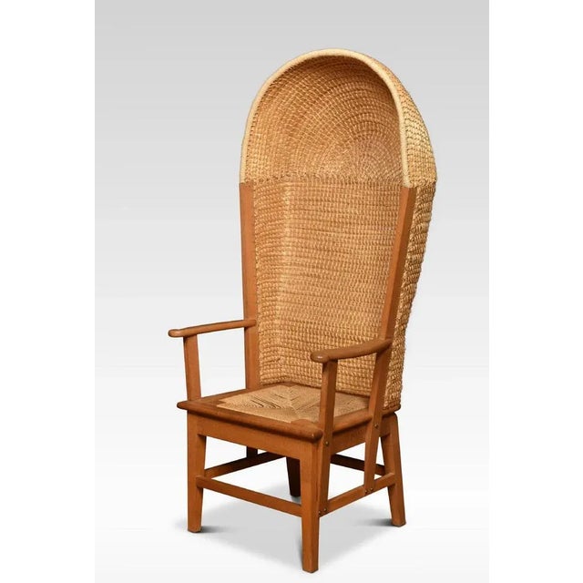 Oak Framed Orkney Chair For Sale - Image 3 of 9