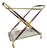 Vintage Italian Serving Trolley by Cesare Lacca, 1950s For Sale