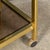 Vintage 20th Century French Gilt Brass Drinks Trolley attributed to Maison Jansen, 1970s For Sale - Image 9 of 18