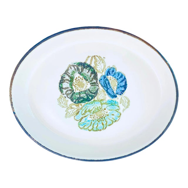 Vintage Wedgwood China Iona Oval Baker For Sale