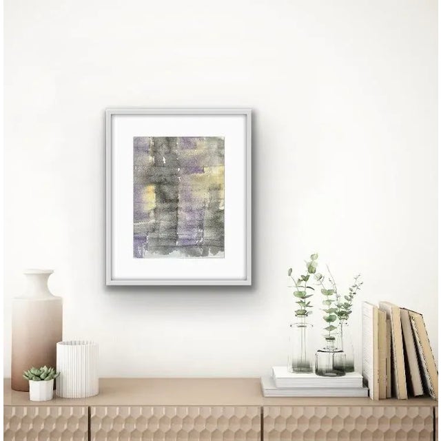 Stephanie Cate Contemporary Original Watercolor Painting on Paper by Stephanie Cate For Sale - Image 4 of 6