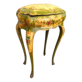 19th Century Venetian-Style Table With Hinged Top For Sale