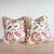 Brunschwig & Fils Brunschwig & Fils Aravali Floral Pillows in Rust and Olive For Sale - Image 4 of 7