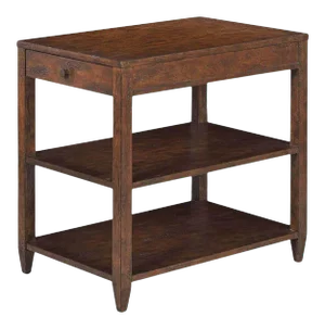 Classic Mahogany Finish Narrow Side Table